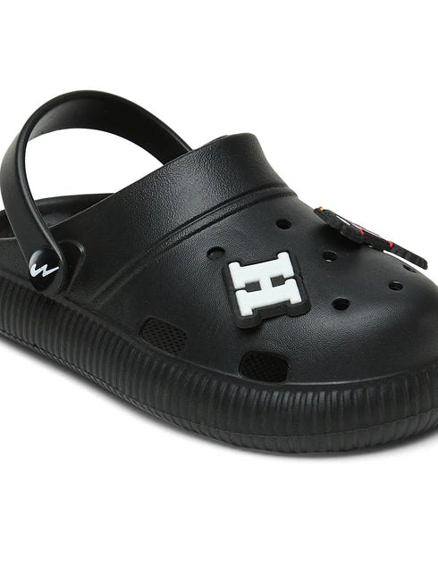 GC-9002K Black Kid's Clogs